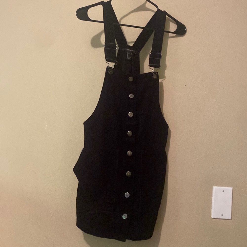 Black denim forever 21 dress
